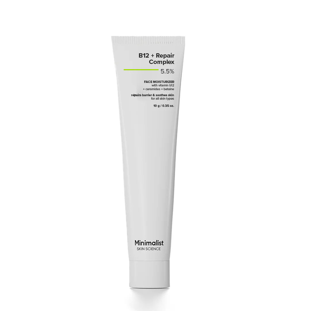 Minimalist B12 + Repair Complex 5.5% Face Moisturizer 10g