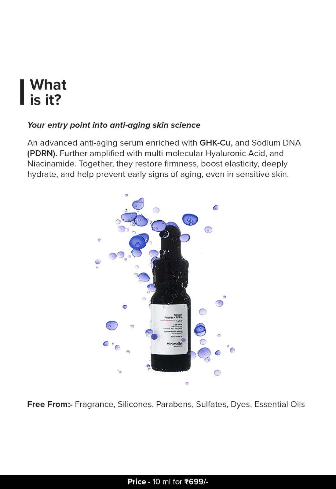 Copper Peptide + PDRN 1.25% Face Serum - Image 6