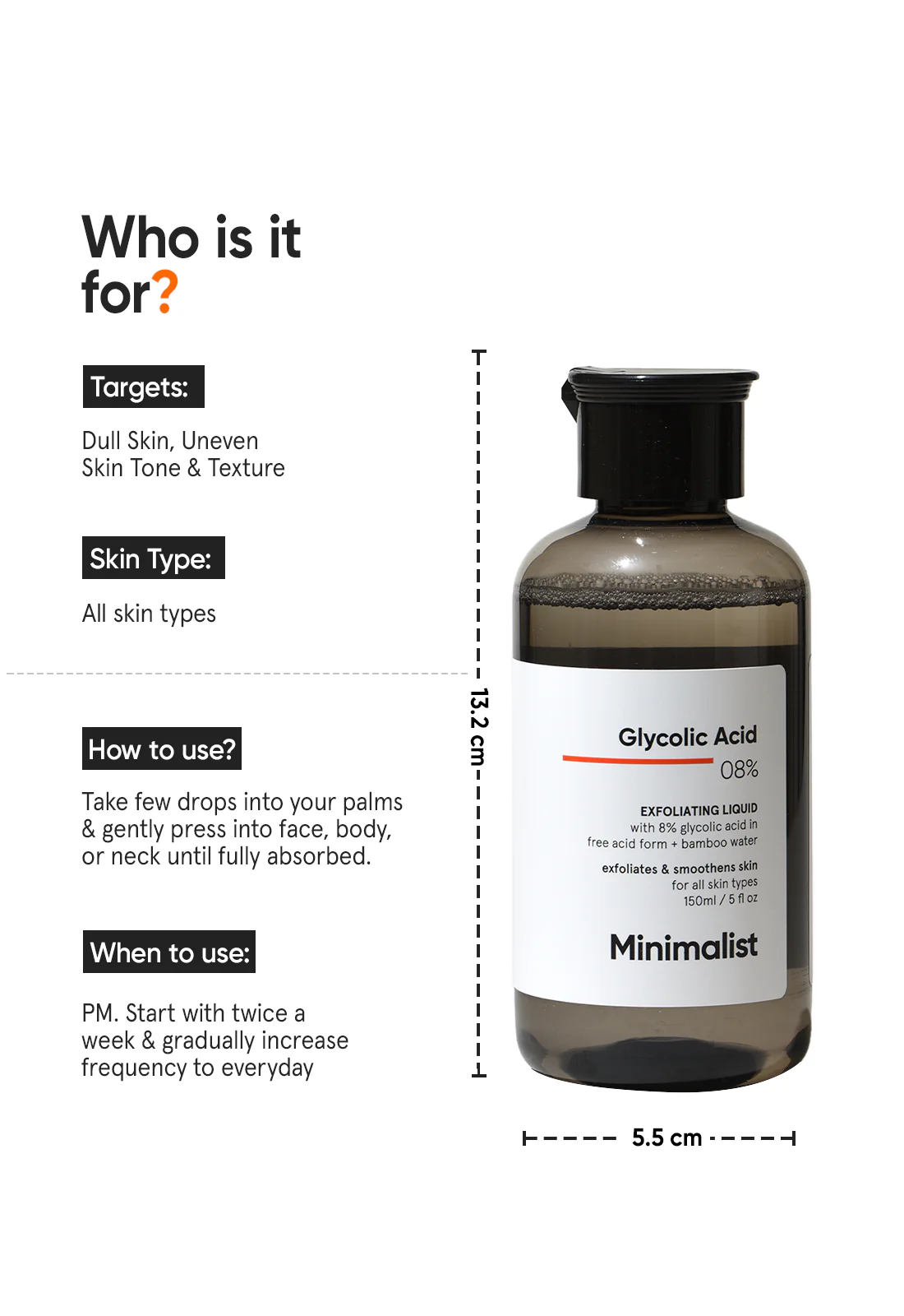 Glycolic Acid 8% Exfoliating Liquid - Image 4