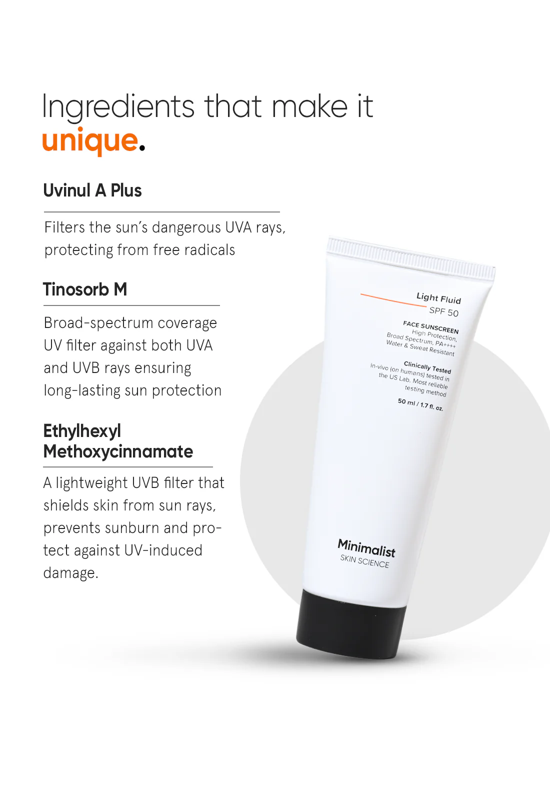Light Fluid SPF 50 Sunscreen - Image 4