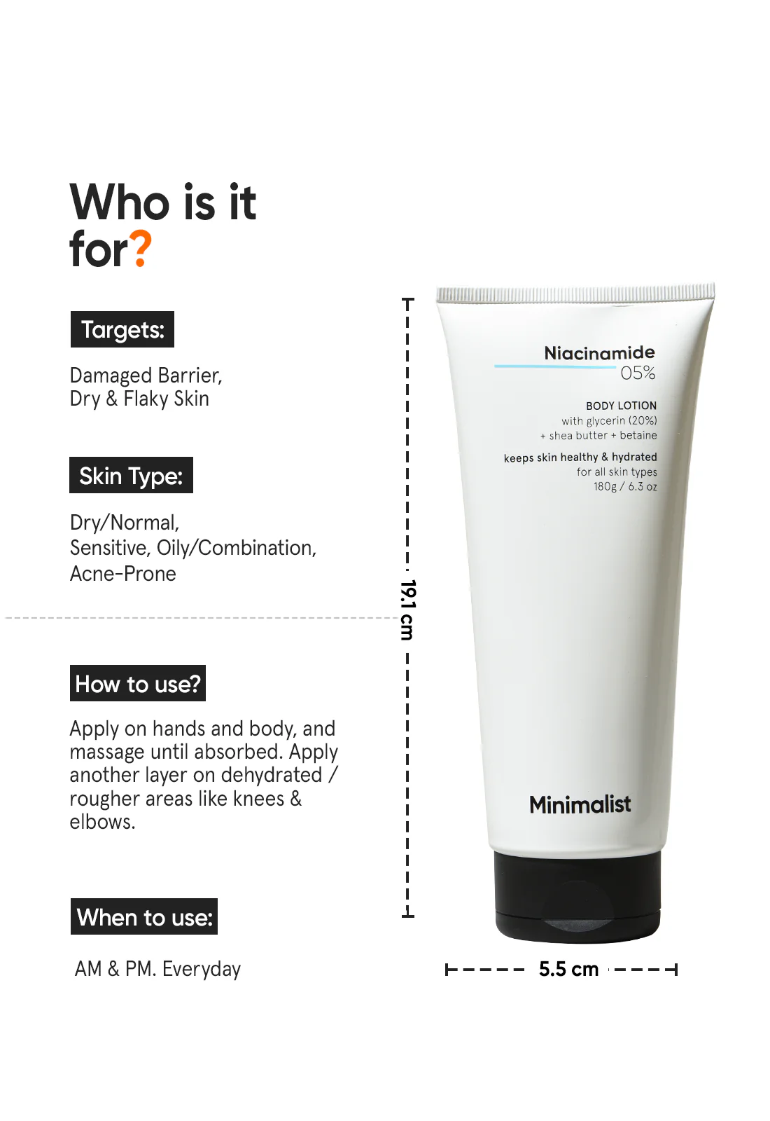 Niacinamide 5% Body Lotion - Image 3