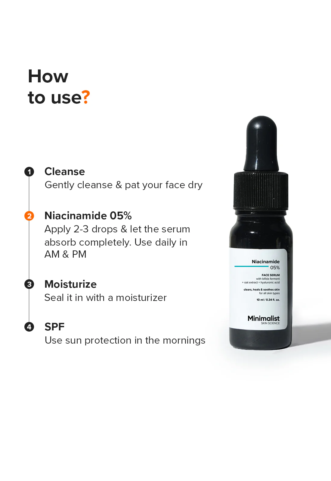 Niacinamide 5% Face Serum 10ml - Image 7