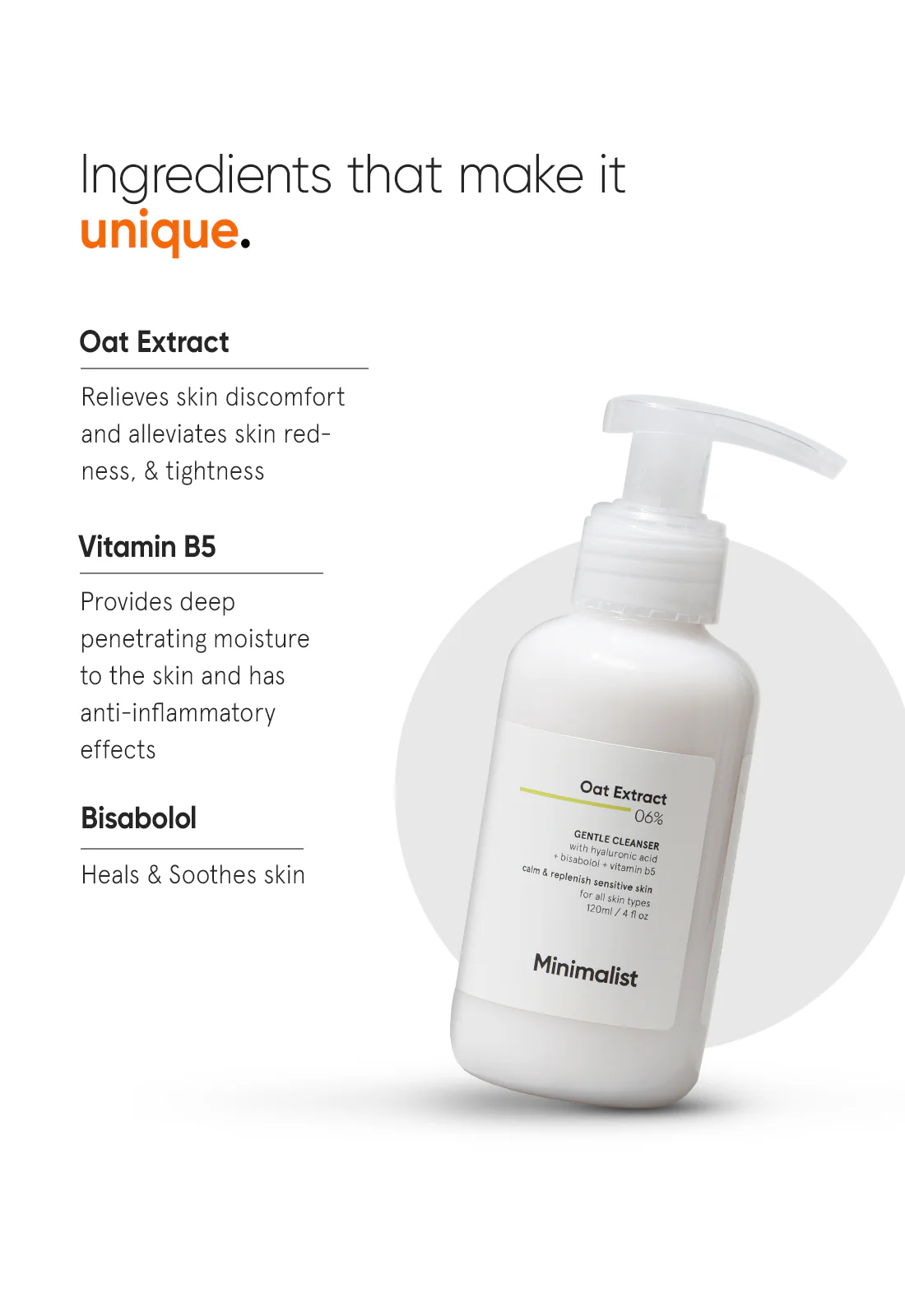 Oat Extract 6% Gentle Cleanser - Image 4