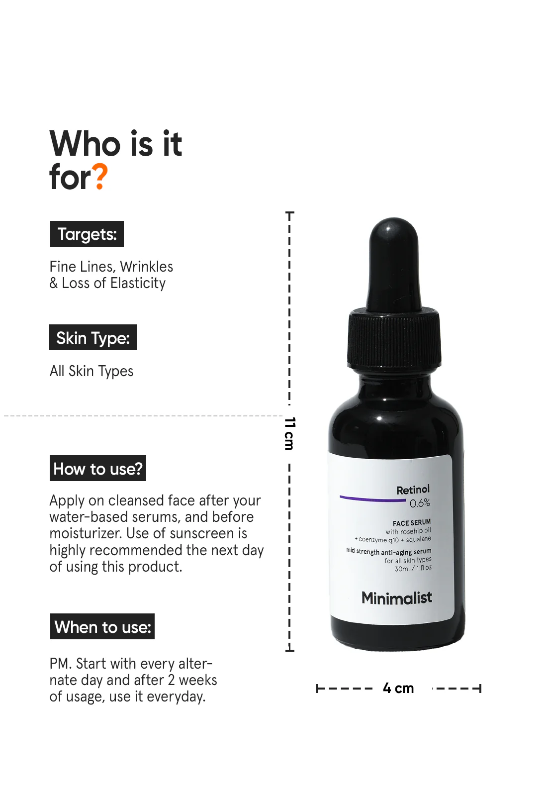 Retinol 0.6% Face Serum - Image 3