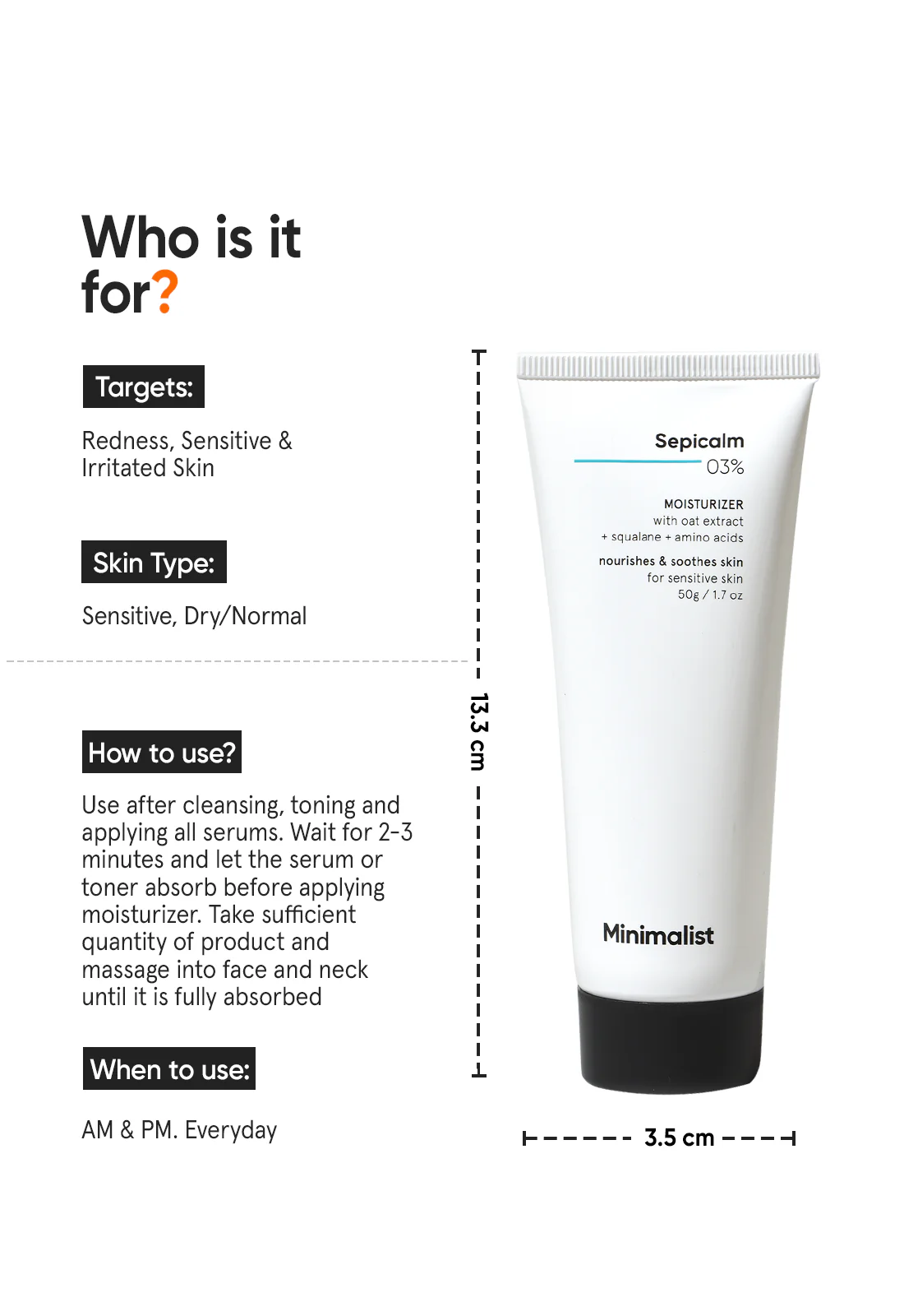 Sepicalm 3% Moisturizer - Image 3