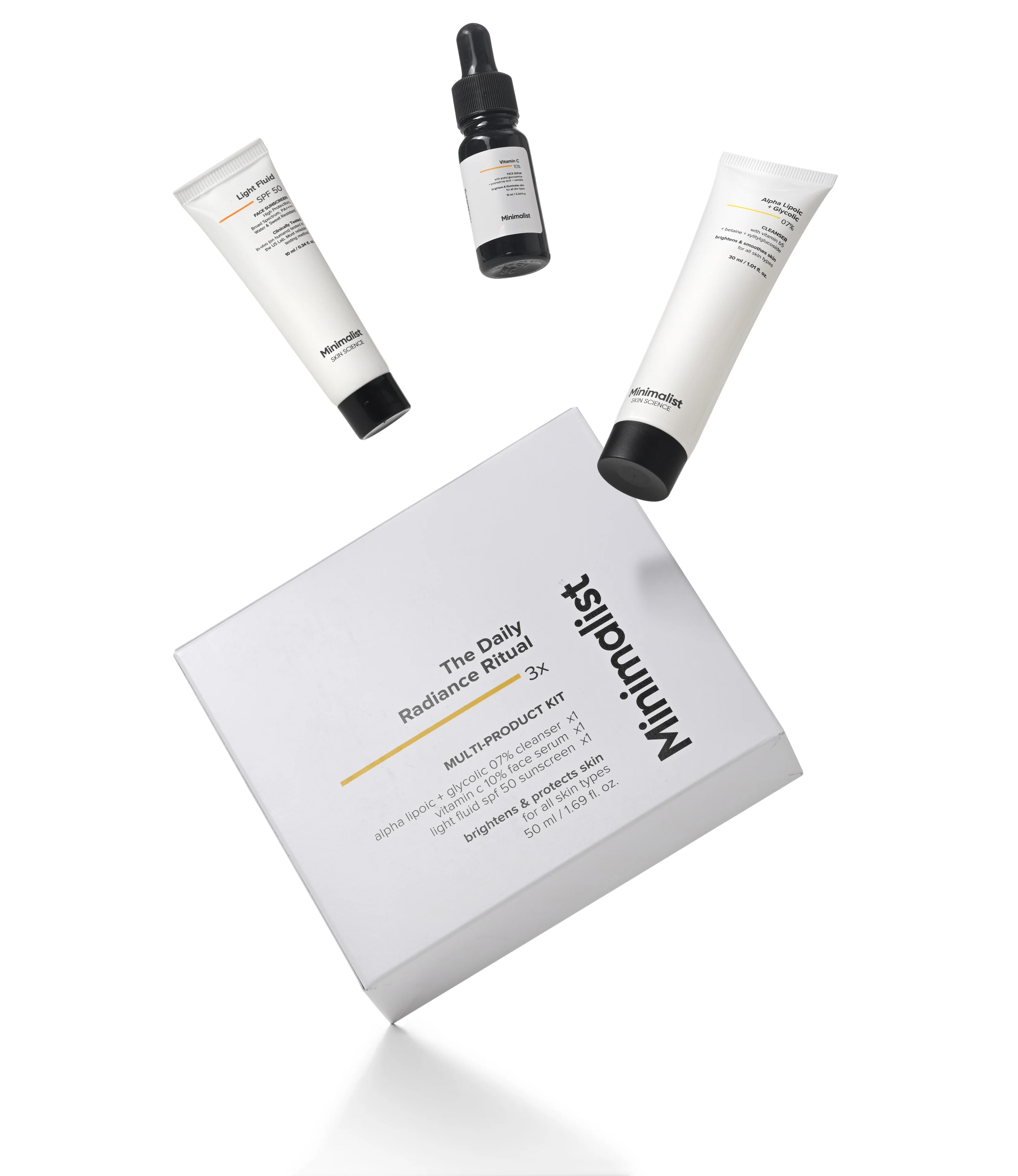 The Daily Radiance Ritual 3x Kit 50ml - Image 6