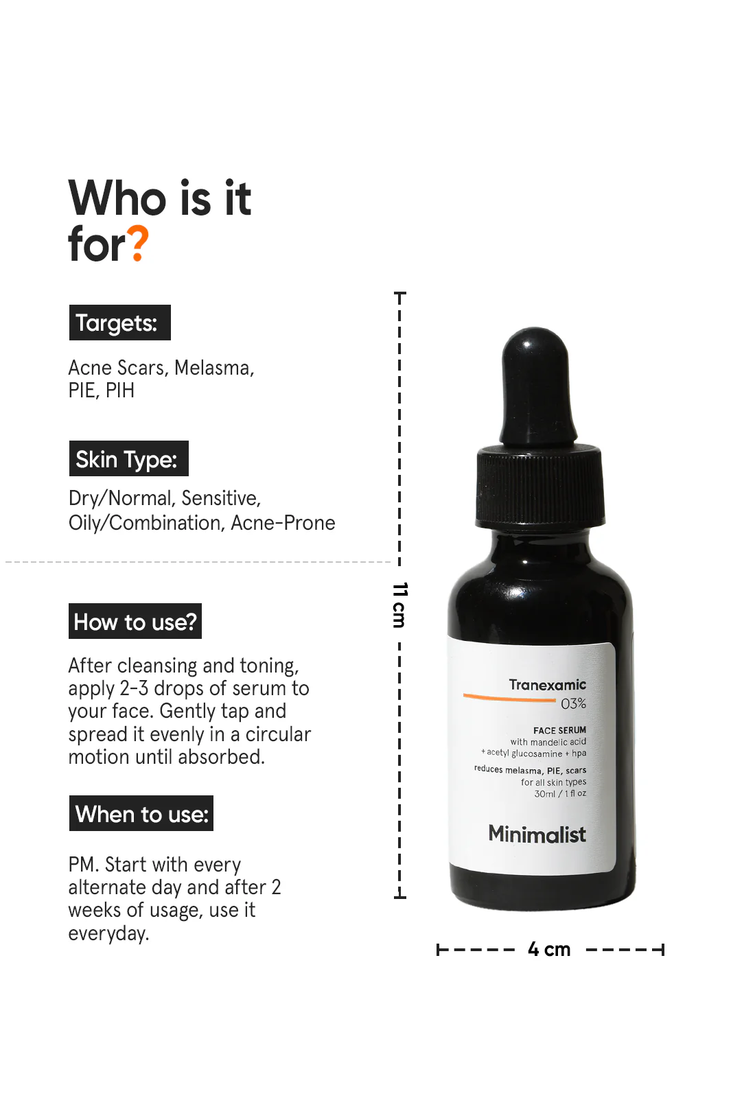 Tranexamic 3% Face Serum - Image 3